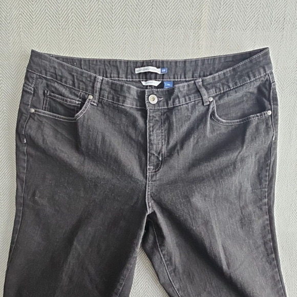 BandolinoBlu Jeans Women's 18W (41Wx29L) Mandie Black Stretch LB2207 YD-SBK - Picture 7 of 16